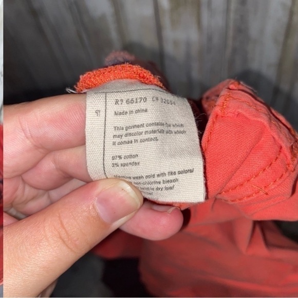 Pilcro Peachy Pink Ankle Cropped - Picture 7 of 7